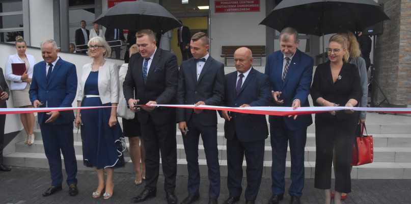 Uroczyste otwarcie Powiatowego Centrum Kształcenia Zawodowego w Lubieńcu